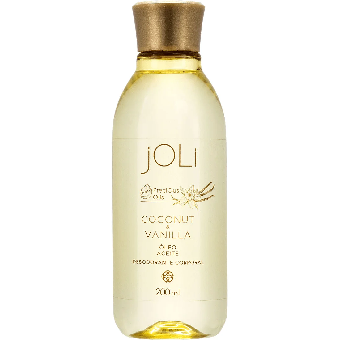 Aceite Desodorante Corporal Joli Coconut y Vanilla 200ml