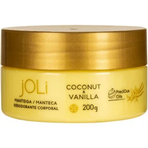 Manteca Desodorante Corporal Joli Coconut y Vanilla 200g