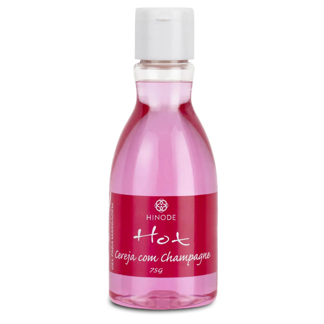 HOT GEL PARA MASAJE CORPORAL CEREZA CON CHAMPAGNE 75G