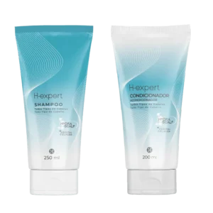 Kit de Shampoo y Acondicionador H-Expert para todo tipo de cabello HINODE